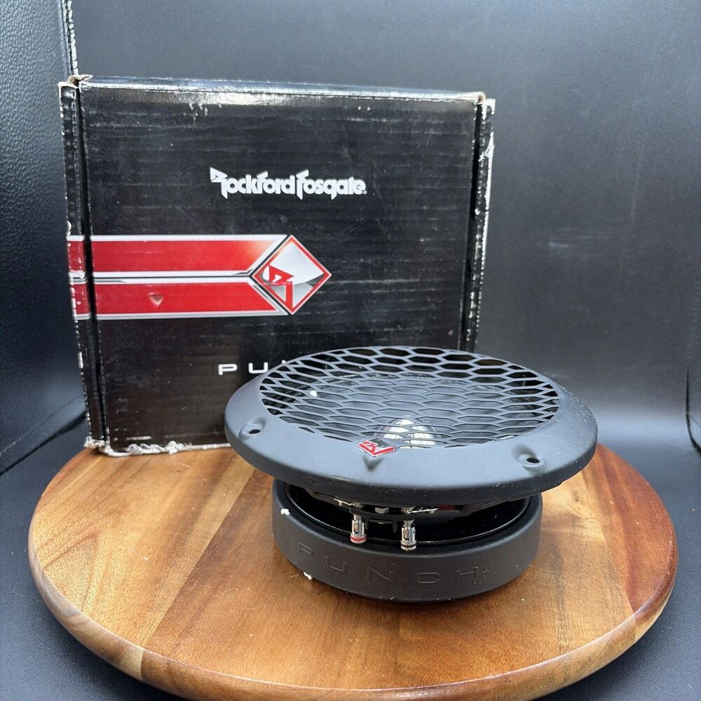 Rockford Fosgate Punch Pro PPS4-6 6.5in Mid-Range Speaker 100W RMS